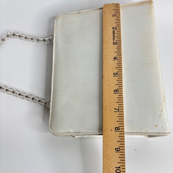 Vintage 60s Purses Set of 3 Patent Handbag Theodor Ruth Saltz Meyers Made in USA - Picture 7 of 16